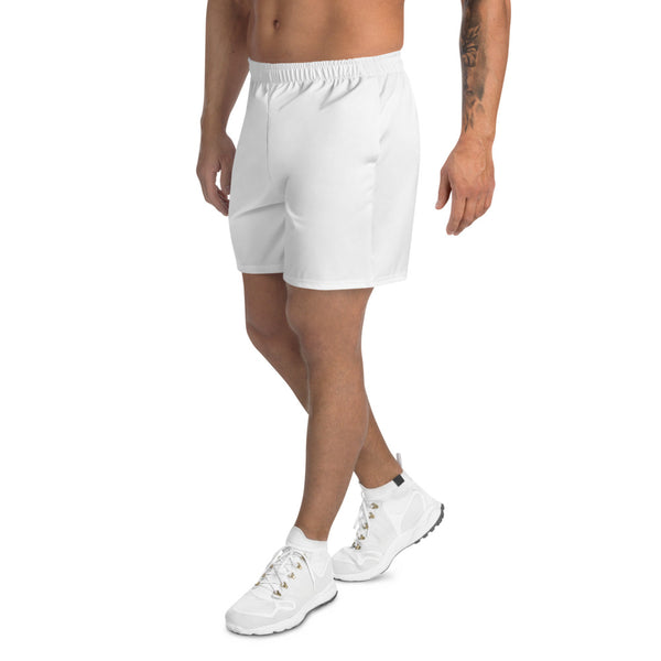 Men's Athletic Long Shorts (Black Logo)