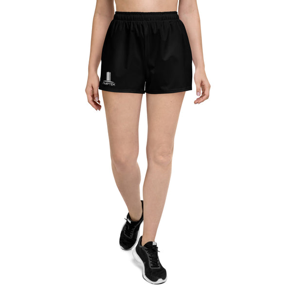 Women's Athletic Shorts (White Logo)